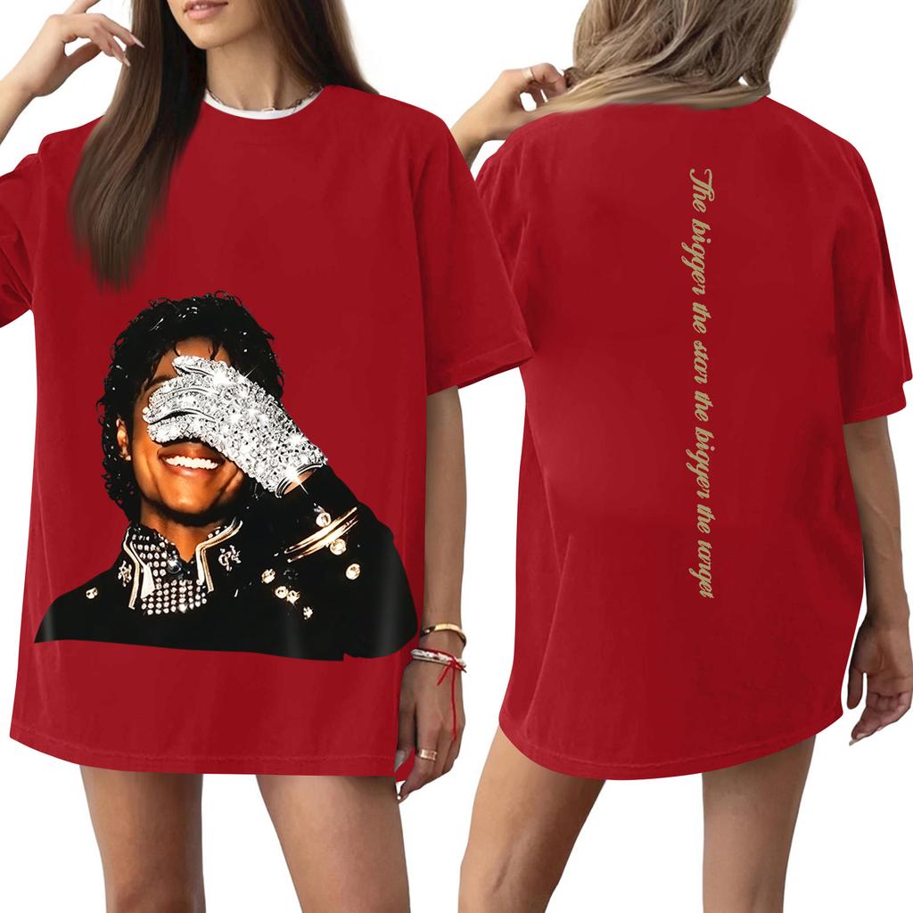 Women's Casual Letter Print Short-sleeved Top T-shirt