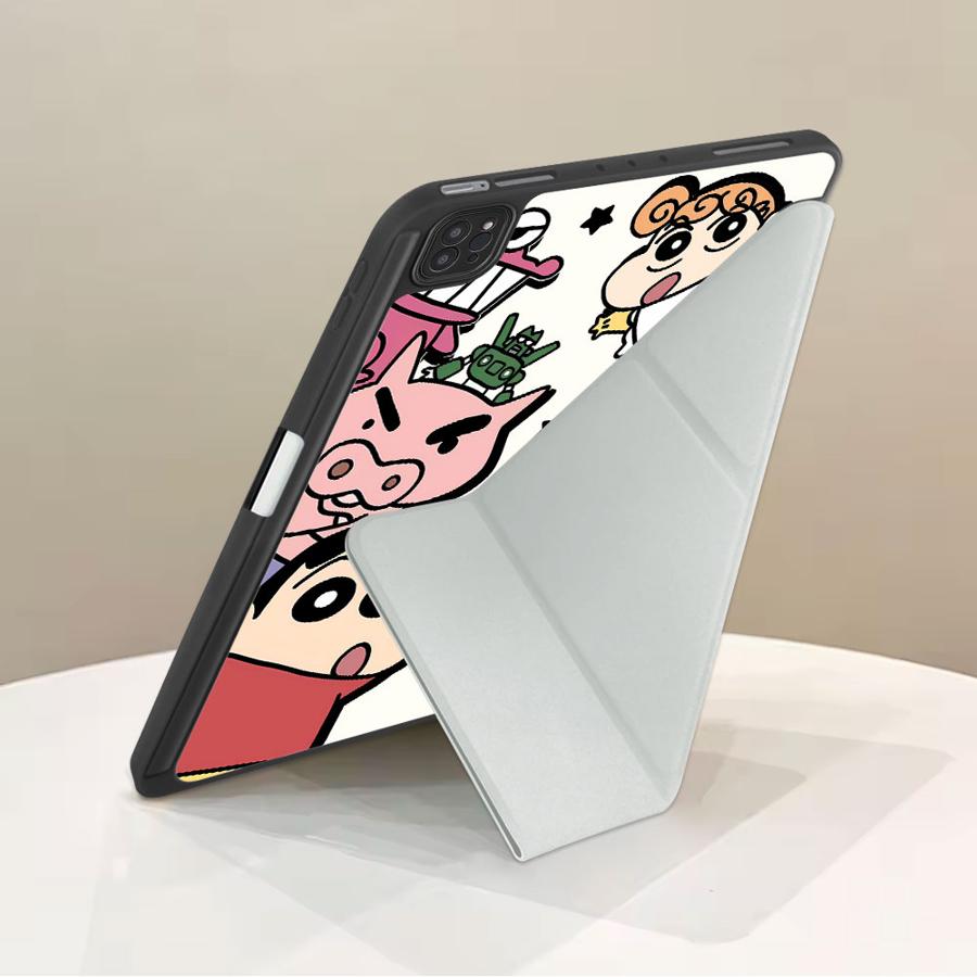 Tablet Case For iPad Pro 11th 10th 9th 8th 7th 12.9inch Mini 6 7 Air 4 5 M3 M2 1 2 M4 11inch Pro 2025 Holder Cover Cra-yons