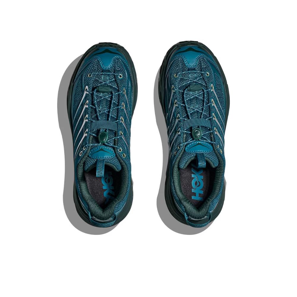 Hoka One One Mafate Three 2 Classic Comfortable Trail Running Shoes Unisex sneaker Wave-Blue Laurel-Green 1175490-TVB