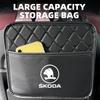 Borsa Organizzatore da Sedile Posteriore per Auto Borsa da Appendere Per Skoda Superb Octavia Rapid Kodiaq Kamiq Karoq Rapid Fabia Accessori