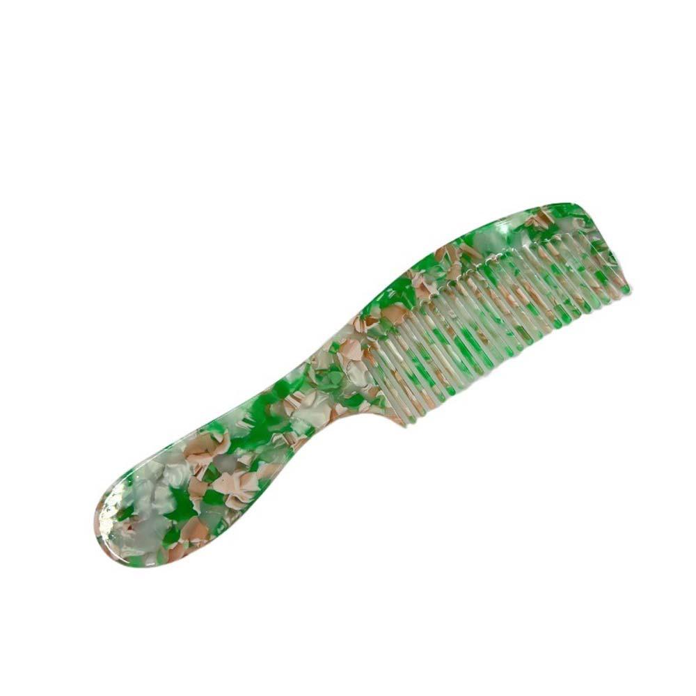 Leopard Print Acetate Comb Hair Styling Tool Hairdressing Combs Hair Care Makeup Comb  Dormitory