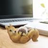 Eichhörnchen Klebebandabroller Verpackungsklebeband Schneider Cartoon Tier Klebebandschneidewerkzeug Schulbürobedarf für Schüler