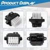 HVAC Blower Motor Resistor Control Module, Compatible with Buick Cadillac Chevy GMC Hummer Pontiac Saturn Suzuki Ford Lincoln, Replaces# 15141283