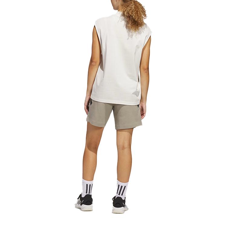 Adidas Spacer Casual Lace-Up Comfortable Fashion Basketball Pants Unisex Pants Putty-Beige JC7839