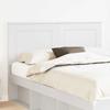 Headboard White 100 cm Engineered Wood
