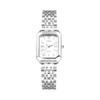 Women's Wristwatch, Waterproof, Square Dial: Bar Index, Simple, Quartz Type, Stainless Steel, Adjustable, Reverse Rotation Prevention, Present, Gift,