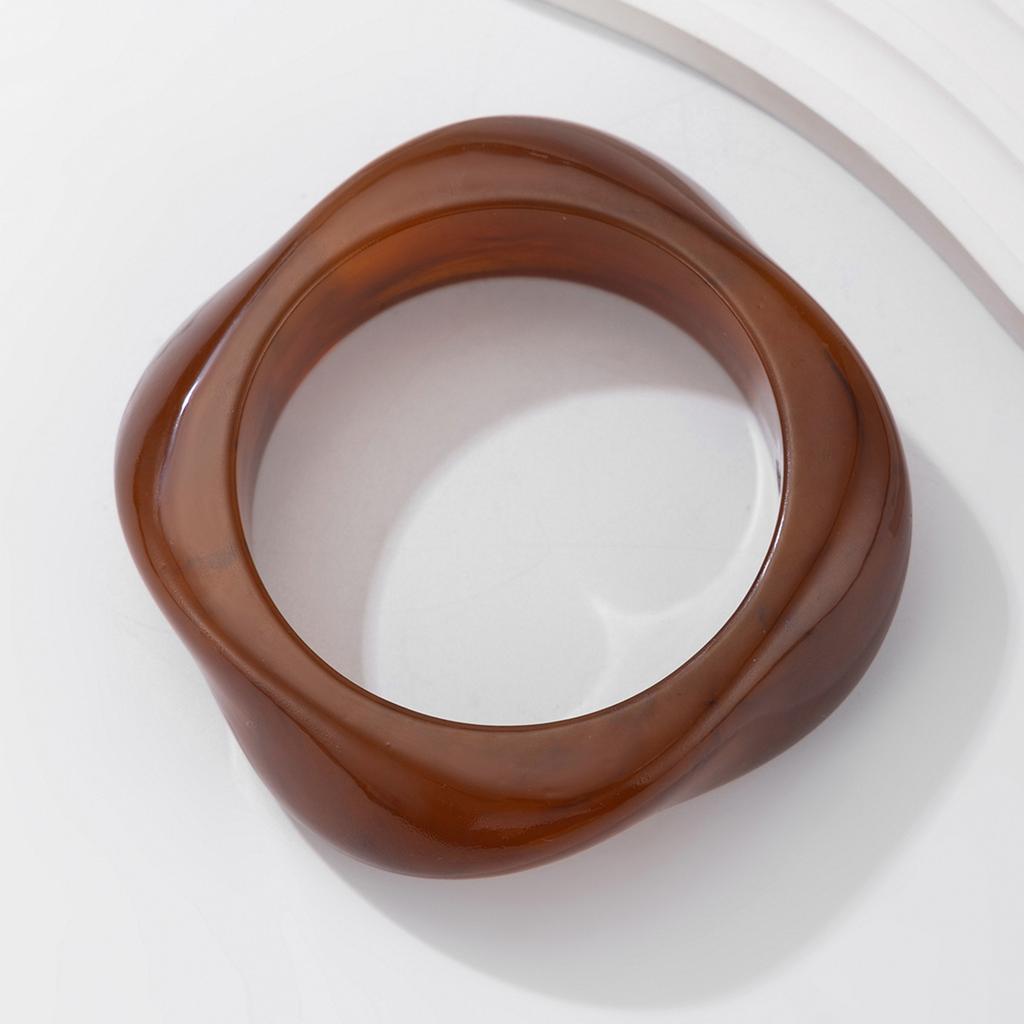 Elegant Acrylic Cuff Bracelet Unique Acrylic Bracelet Jewelry Versatile Bangles Accessory for Fashion Lovers