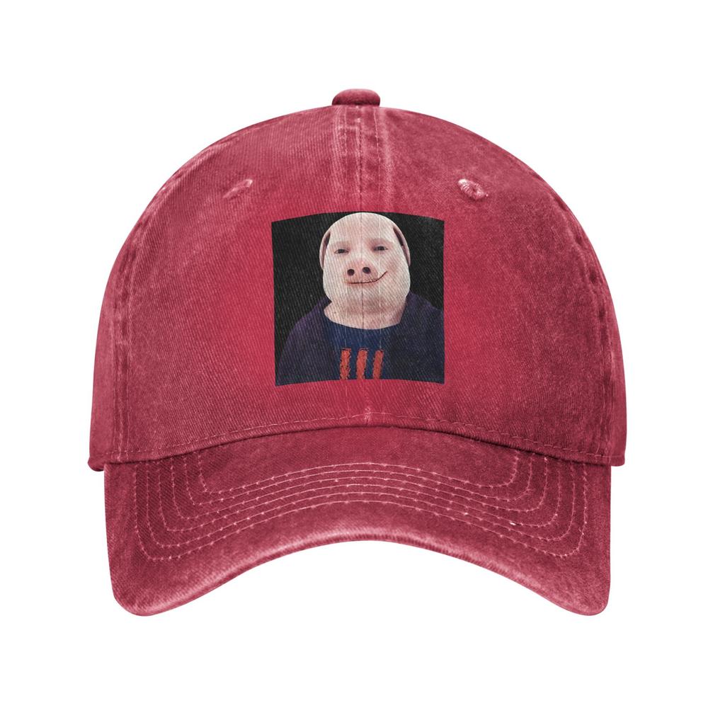 John Pork ruft Jeansmütze Lässige Baseballkappen Verstellbare Mütze Sommer Unisex Baseballkappen