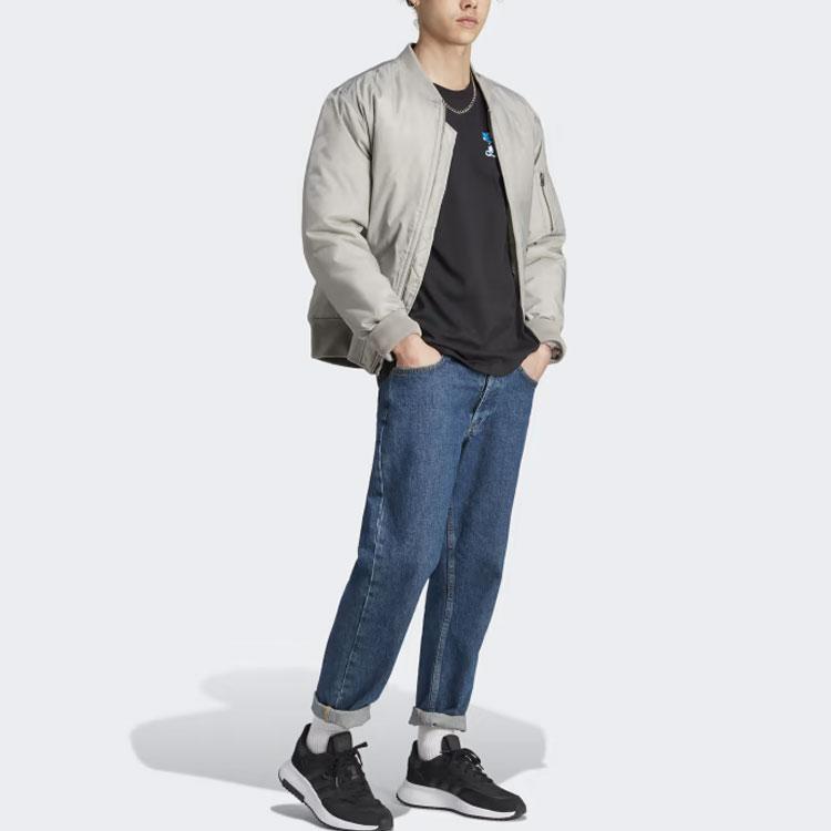 Adidas Originals Graphics Cloudy Trefoil T-Shirt Men T-Shirts Black IL5153