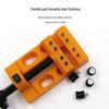 Quick Eight-Hole Mini Bench Vise for Carving & Fixing