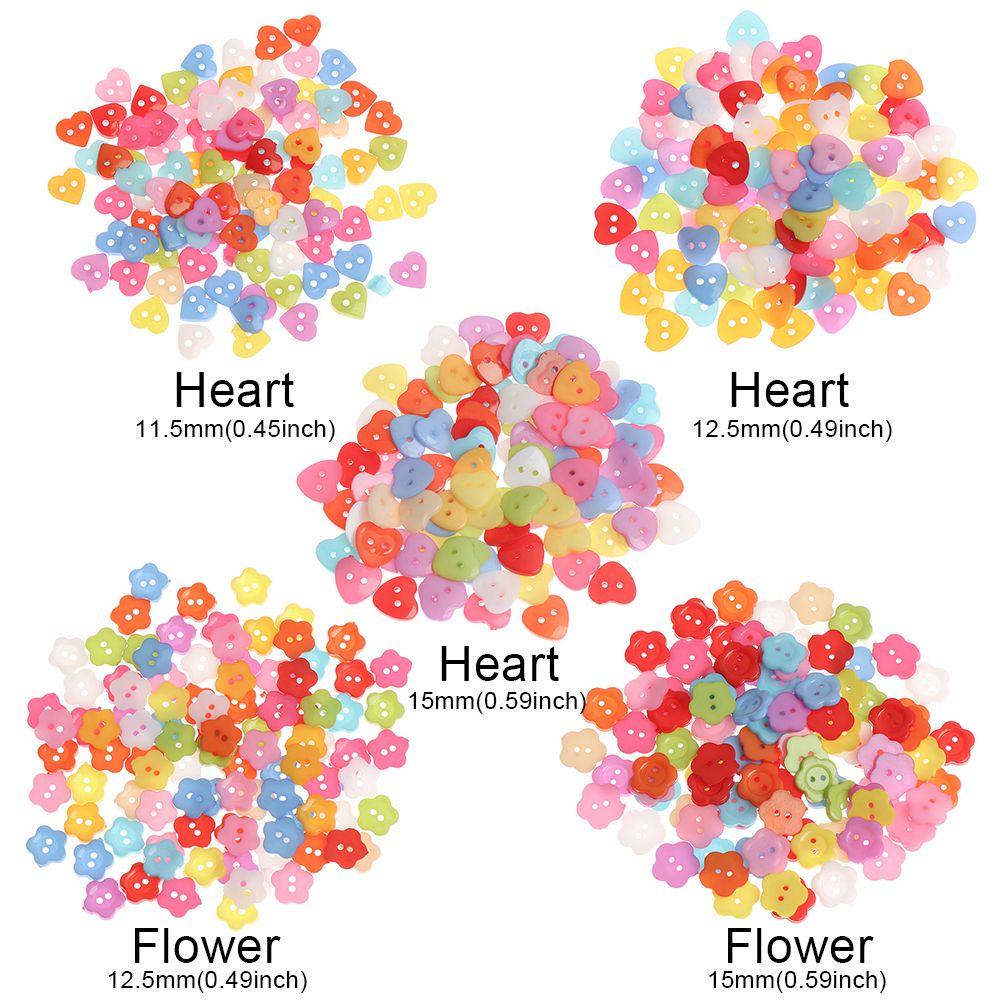 Kunststoff Scrapbooking Dekorative Bekleidung Nähknöpfe DIY Zubehör Handwerks Schnallen