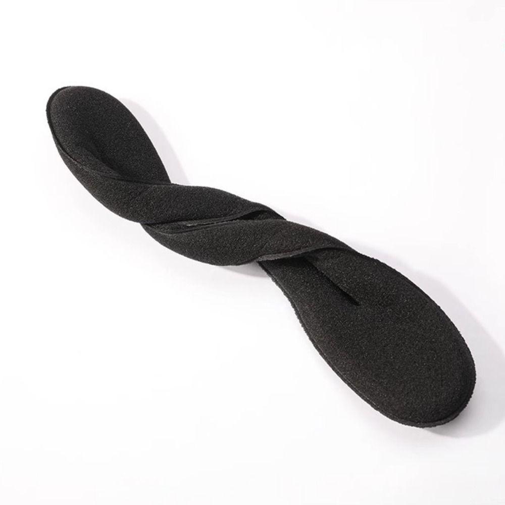 2 PCS Multifunctional Hair Bun Maker Twist Sponge Plastic Loop Hairpin Donut Bun Curler Women Girl