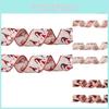 6 Meter Christmas Ribbon Decorative Fabric For Holiday Diy Crafts And Tree Decor