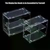 1/64 Model Cars Acrylic Display Case Fit For Assembled Dust Proof Box Cabinet Toy Vehicles