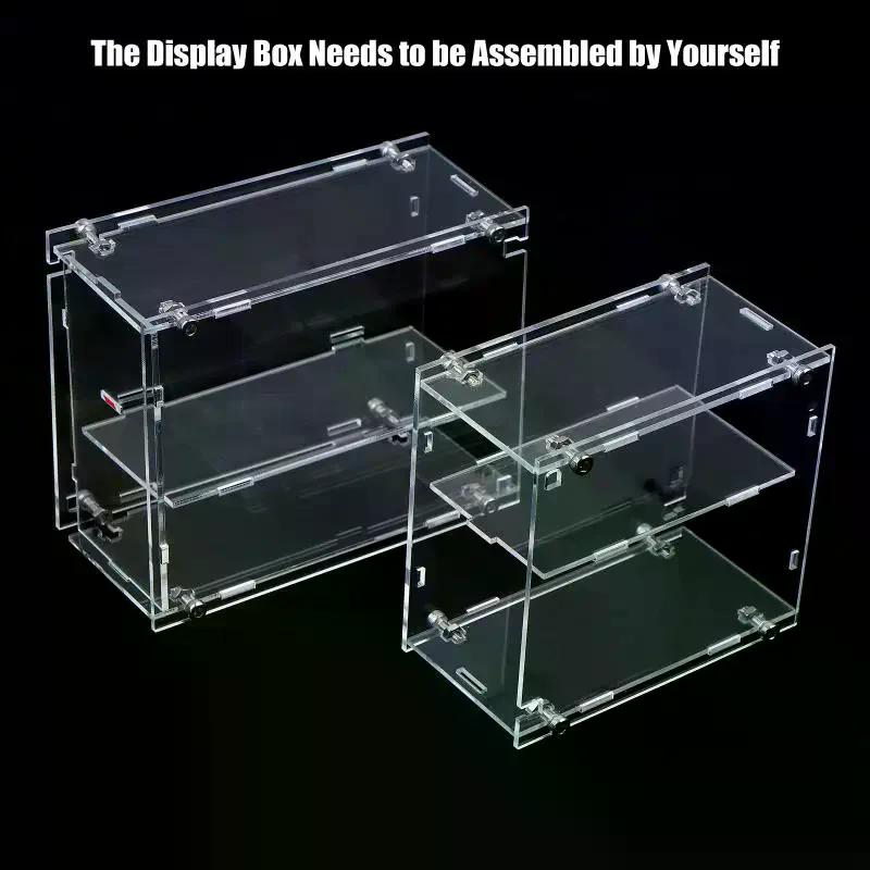1/64 Model Cars Acrylic Display Case Fit For Assembled Dust Proof Box Cabinet Toy Vehicles