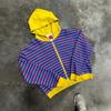 Unisex Hooded Sweatshirt Long Sleeve Streetwear Y2K Vintage Print Loose Fit Casual Top