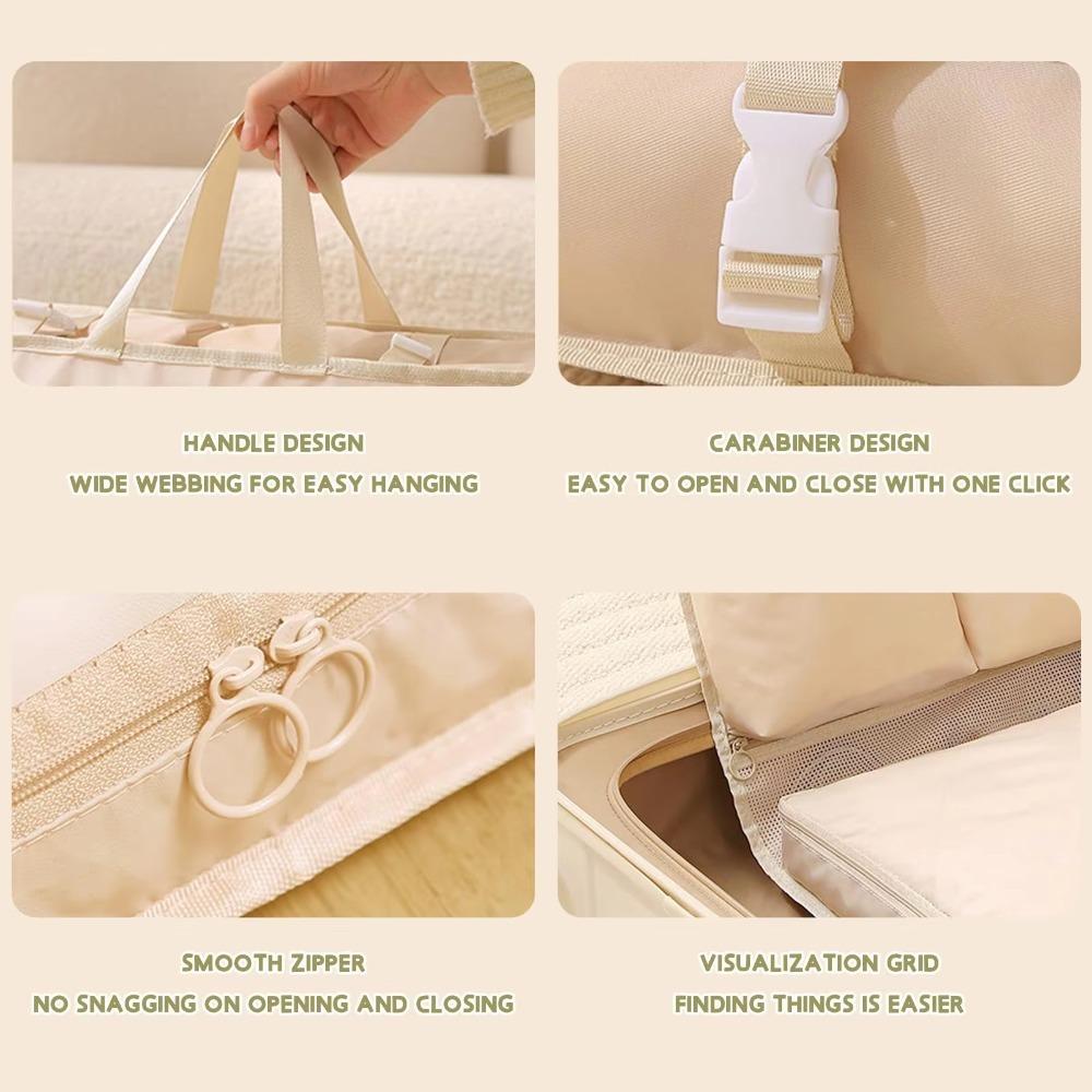 Multi-Compartment Luggage Organizer Portable Clothing Sorting Bag Fashion Travel Bag