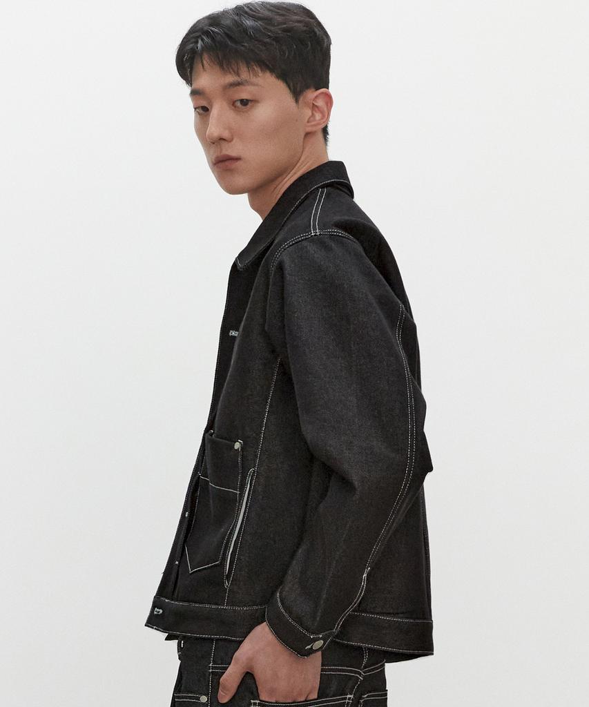 Decet Dawn Denim Jacket Dcjk001Cpblack