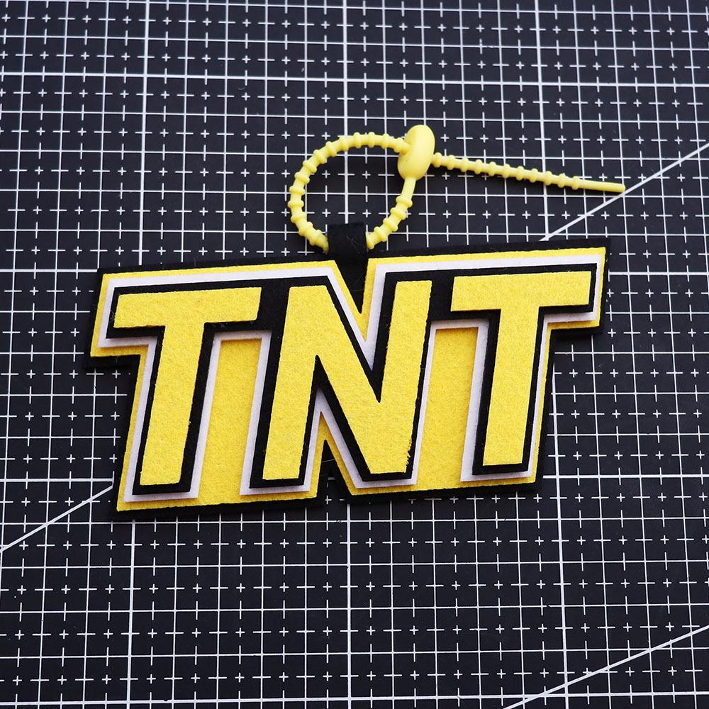 TNT Youth League Star Pendant Backpack Ornament 2MM Thickened Version