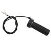 Universal Electric Motorcycle Scooter Twist Speed Throttle Grip with 3 Wires 7/8" Wire Twist Speed Control Electric Handle Grip