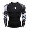 Men's Compression Gym Wear Swim T Shirt Wholesale Men Gym Wear Slim Fit Rash Guard Compression T Shirt