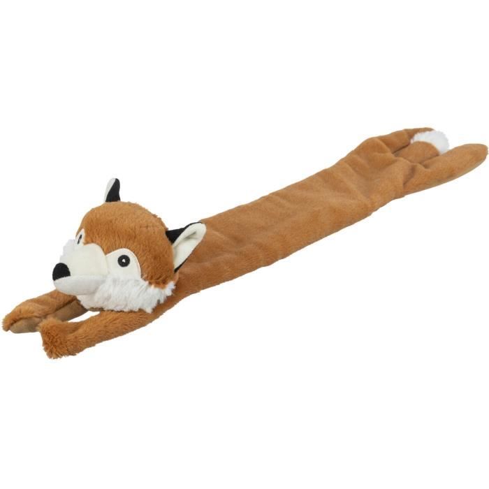 Jouet En Peluche - Trixie - Renard - Lot De 2 - Durable - Son Craquant - Orange