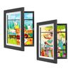 Kids Art Frame Front Opening Kids Artwork Display Frame Wall Picture Frame