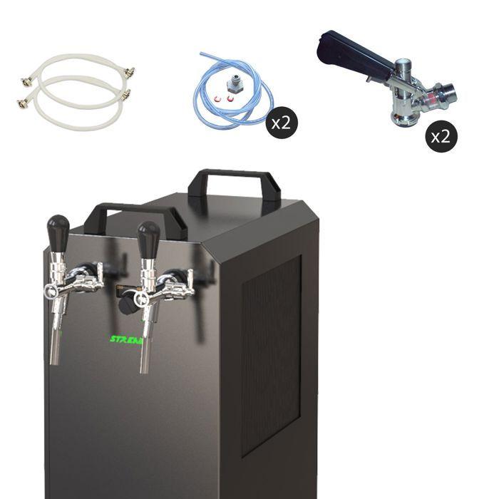 Tireuse à bière - ICH-ZAPFE.DE - STREAM 80K - Pompe à air - 90 litres/h - 2 lignes