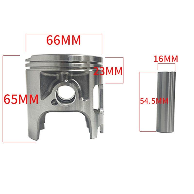 Motorcycle Engine Piston Compatible with Yamaha YFS200 Cylinder Kit Gasket Set Replacement Parts ATV