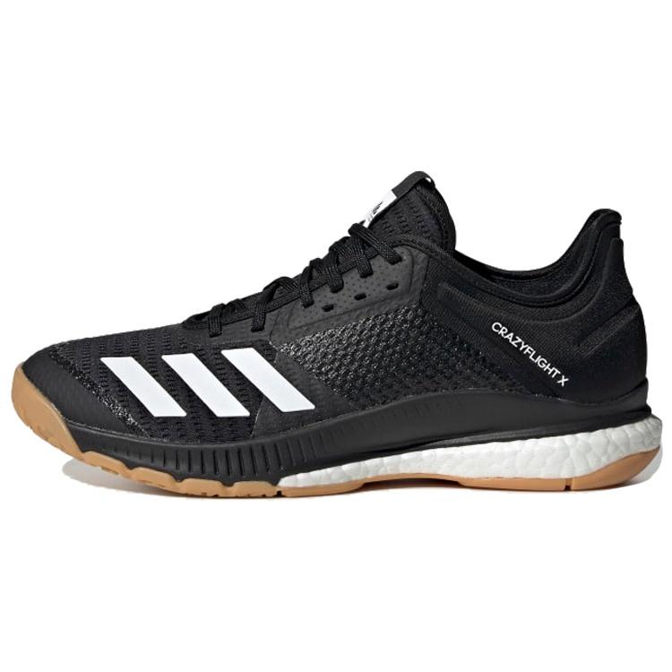 (WMNS) adidas Crazyflight X 3 Black Gum Женские D97832 EU 39⅓
