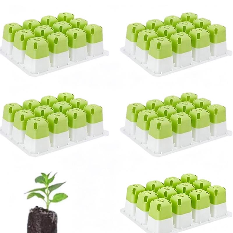 1Set Seed Starter Tray Mini Greenhouse Germination Kit With Humidity Dome Plant Seedling Growing Tray With Base Propagation Kit