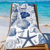 Ocean element starfish Towel Quick Drying Beach Towels Are Suitable For Swimming Pools Camping Yoga And The Gym