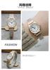 Luxury Brand Women Watch Fashion Number Stainless Steel Quartz Wristwatch Simple Elegant Ladies Clock Reloj Mujer Dropshipping
