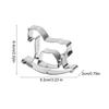 Horse Year Top Cutting Molds Small Cookie Cutter Stainless Steel Non Stick Baking Supplies for Dough Pie Candy