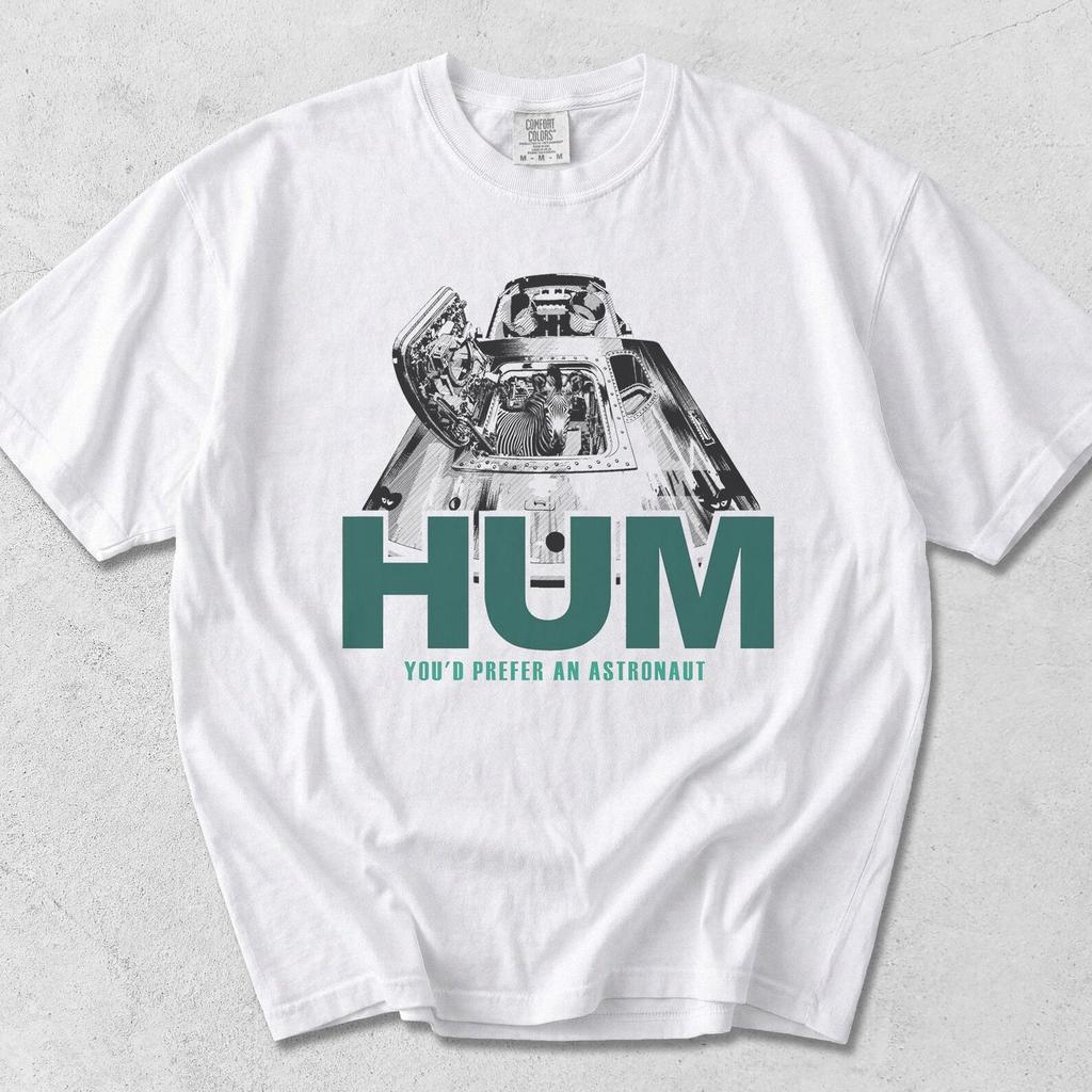 Vintage Washed Hum Men's T-Shirt, 90s Band Tee