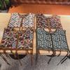 Vintage Embroidered Shoulder Scarf Shawl Wrap Floral Laced Up Women Shawl Fake Collar Shirt Decorative
