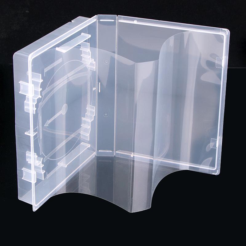 Versatile Transparent Game Disc Case with Insertable Film for Universal Protection