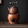 Volcanic Stone Electric Teapot Stove Set for Indoor Cooking and Gifting
