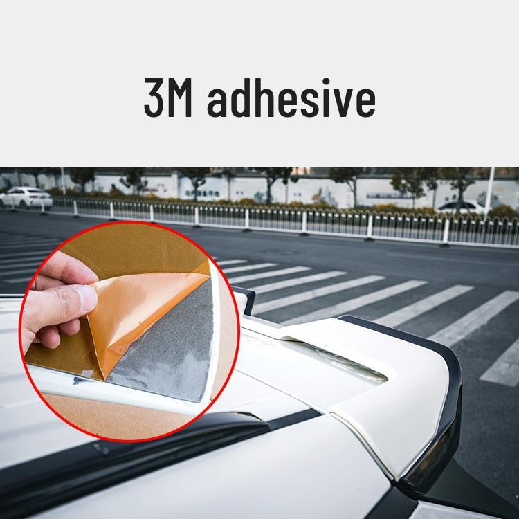 RAV4 2020 Sportlicher Heckflügel/Spoiler, Bohrlos, Carbonfaser-Finish