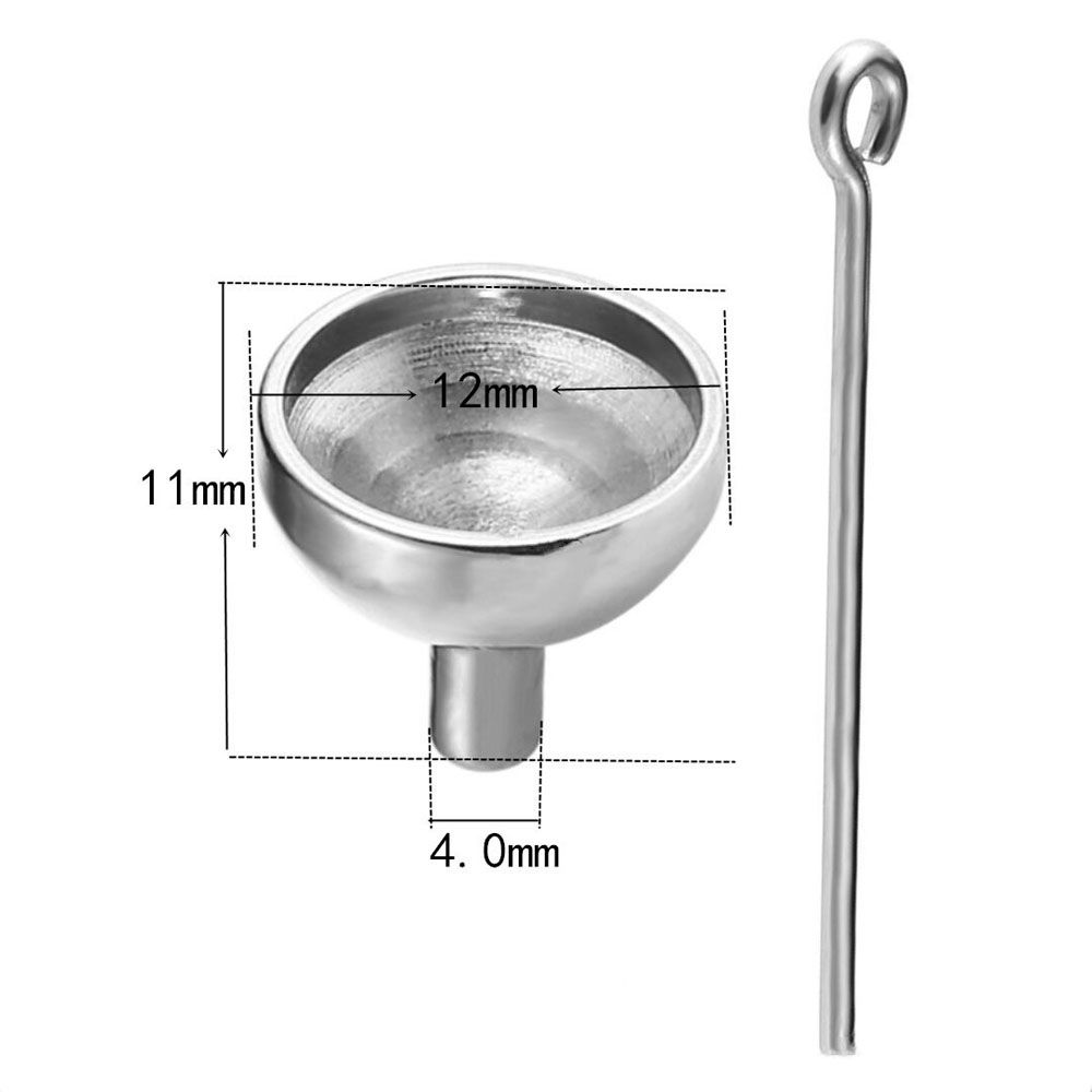Ash Cremation Urn Family Memorial Jewelry Keepsake Memorial Funnel Fill Kit For Cremation Necklace