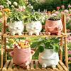3D Printed Creative Dragon Egg Succulent Pot - Easter Balcony Decor