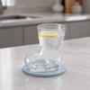 Creative Boot Shape Glass Cup, 300ml Novelty Boot Tumbler for Whiskey Beer Juice Coffee, Unique Home Bar Gift