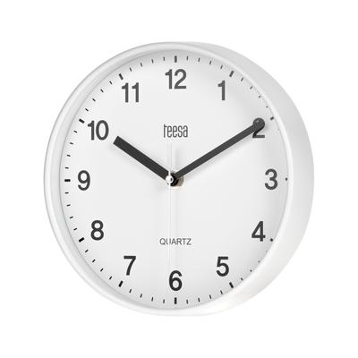 Wanduhr 20 cm Teesa modern leise