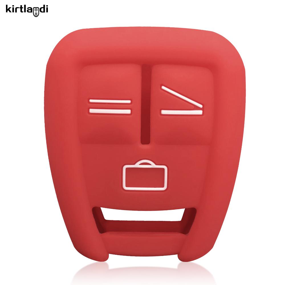 Silicone Key Cover Shell Remote Car Key Case for Opel Astra G Zafira FRONTERA B Vectra 2/3 Button Key Protection Jacket Cap Fob