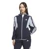 Adidas JSY05 Legend Ink Seasonal Loose Color Hooded Cross Jacket Women's Hoodie, Sportswear, Fit, Block, (JP0000)