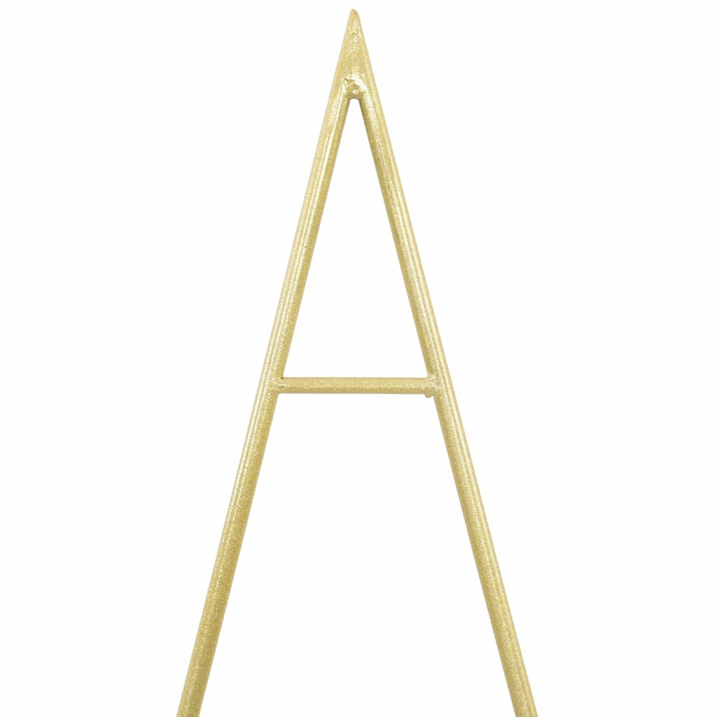 Metal Christmas Tree Gold 125 cm Powder Coated Steel