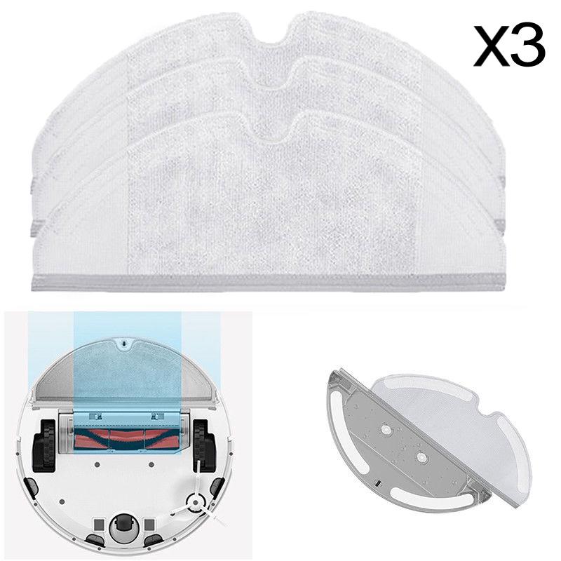 2x Dry+Wet Mopping Cloths Pad Kits For Xiaomi Roborock S50 Robot Vacuum Cleaner 2x Dry+Wet Mopping Cloths Pad Kits For Xiaomi Roborock S50 Robot Vacuum Cleaner