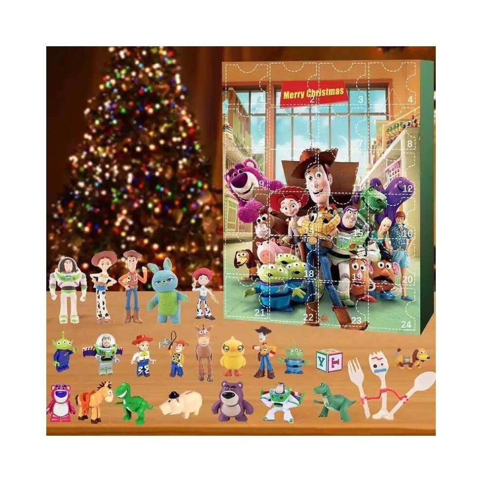 Christmas Story Toy Advent Countdown Calendar 24 Days Xmas Blind Toys Box Gift