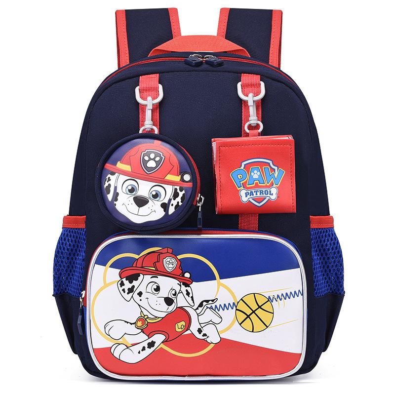 Children'S Schoolbag First-Class Kindergarten Big Class Boys And Girls Cute Cartoon Wang Wang Team Backpack