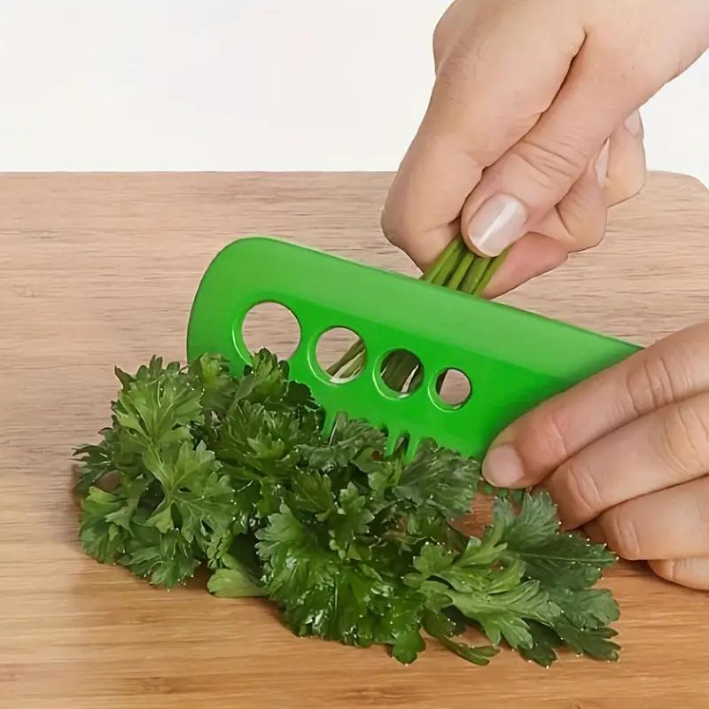 Vegetable Leaf Stripping Comb Coriander Mint Leaves Removed Peeling of Fruits and Vegetables Artifact Tools Kitchen Accessories